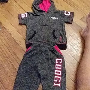 Toddlers Coogie warm up set